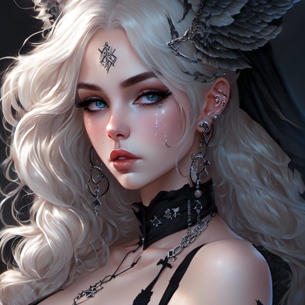 Emotional Portrait of Jealousy and Heartbreak