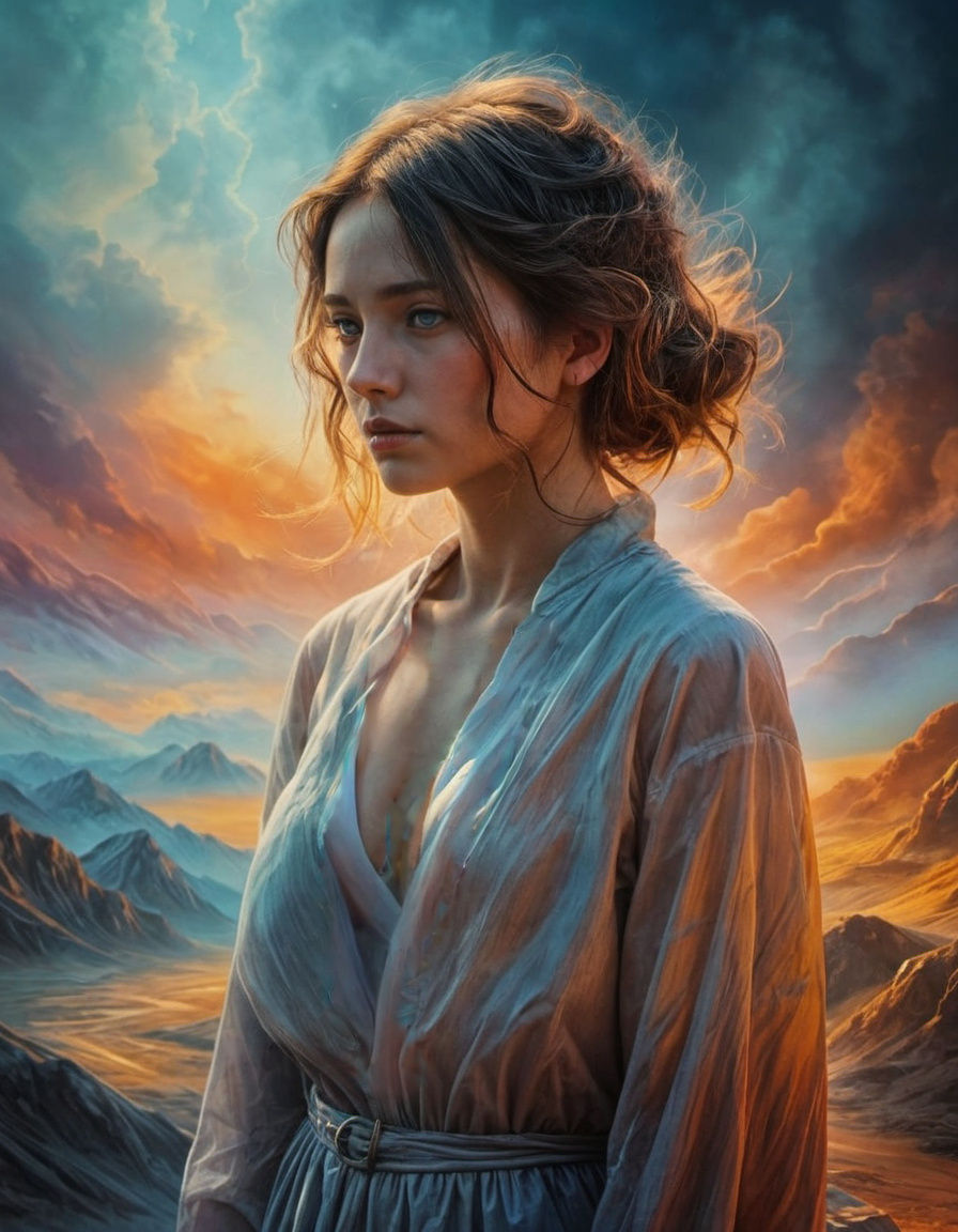 Lonely Freedom: An AI Generated Image