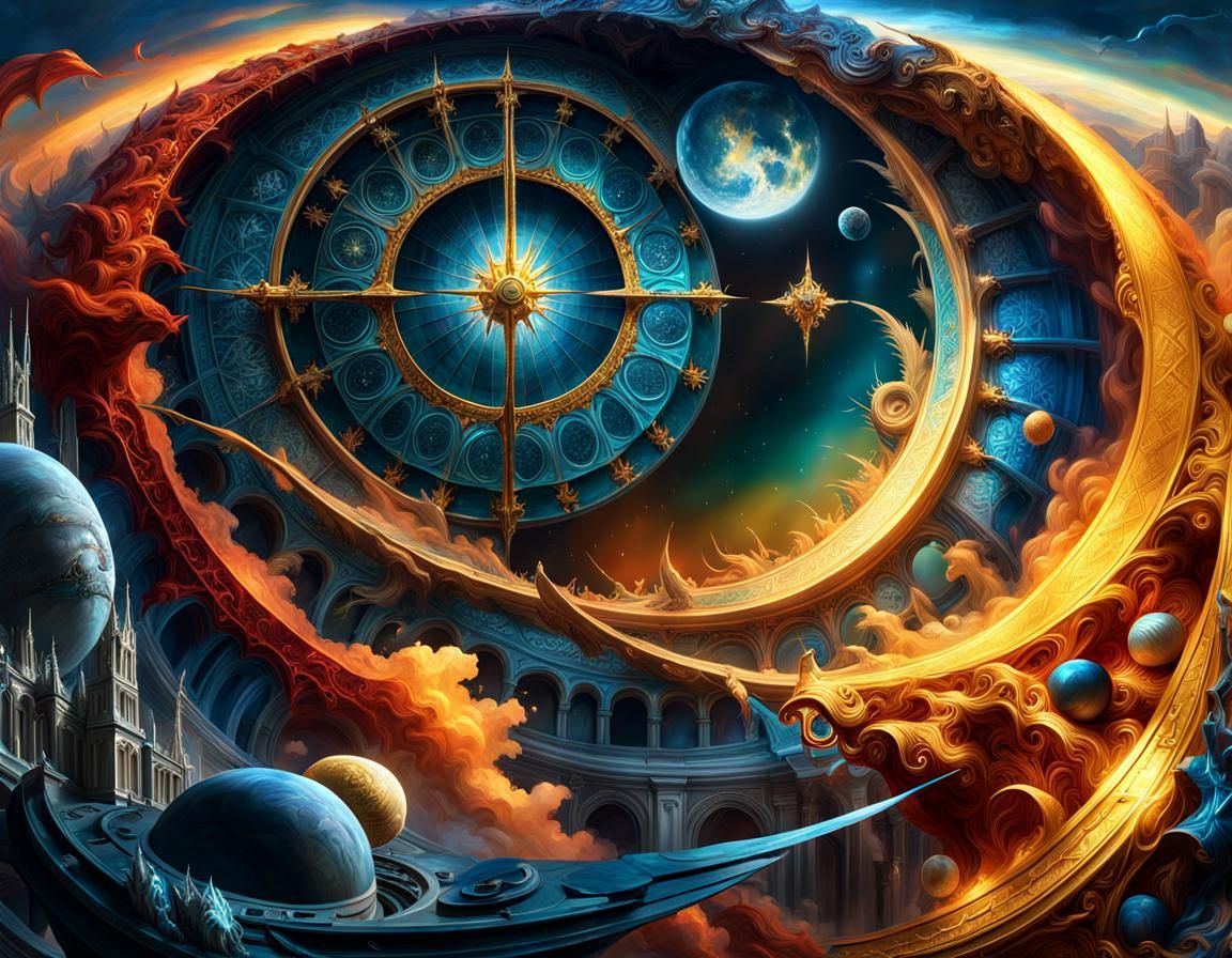 Dreamlike Landscape in Detailed Digital Painting