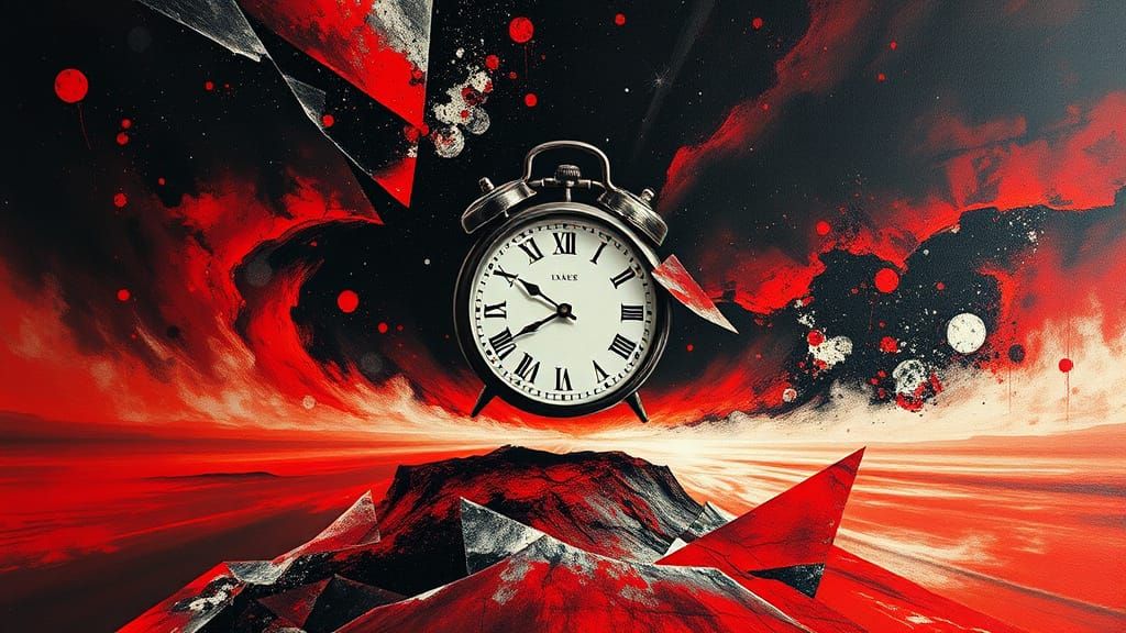 A Shattered Clock Emerges from the Fabric of Space and Time ...