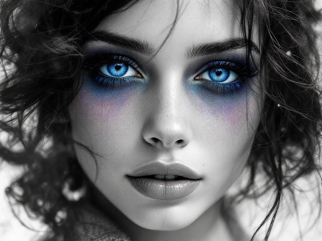 Whispers of Winter in Ethereal Hues