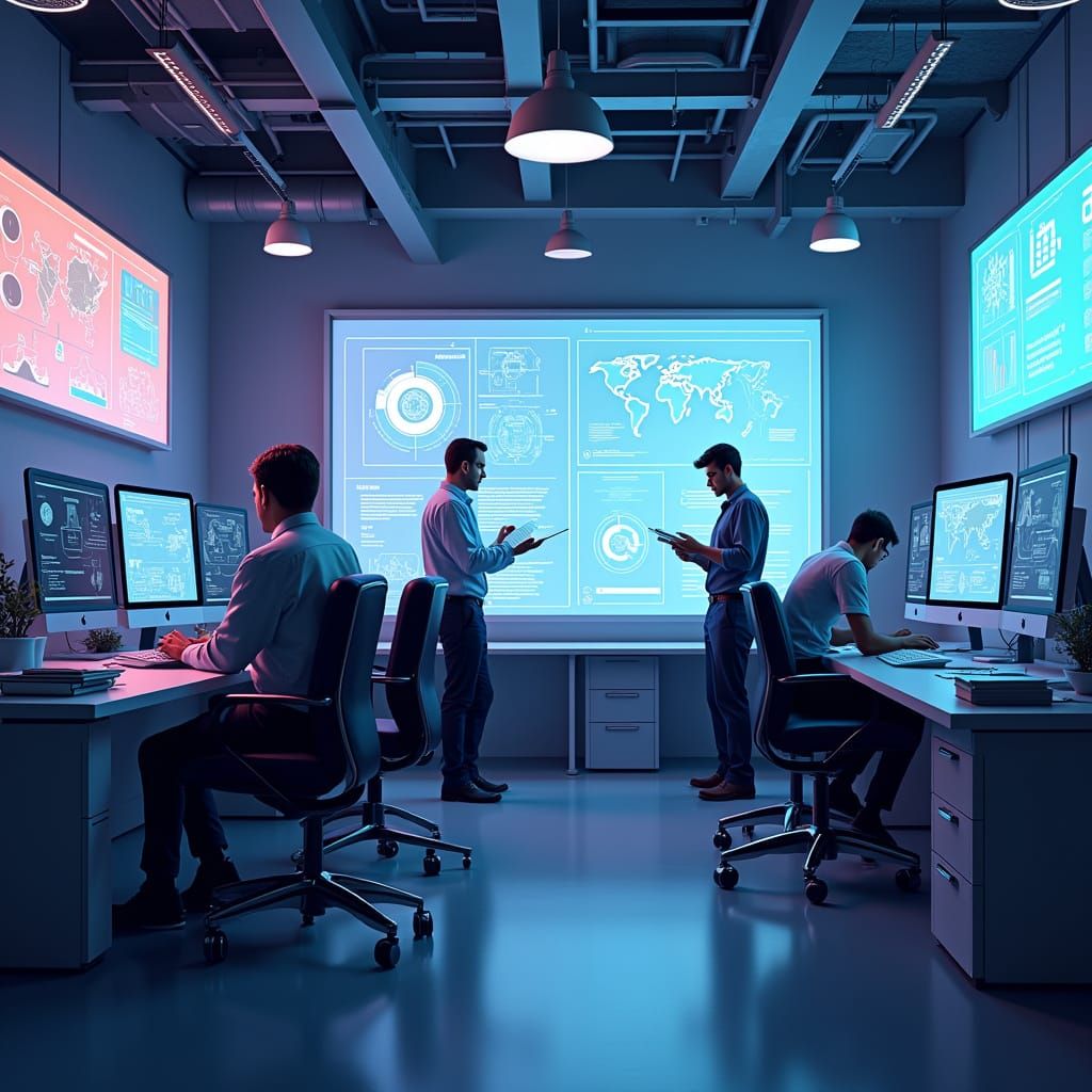 Modern Midwest Office Embraces AI Technology