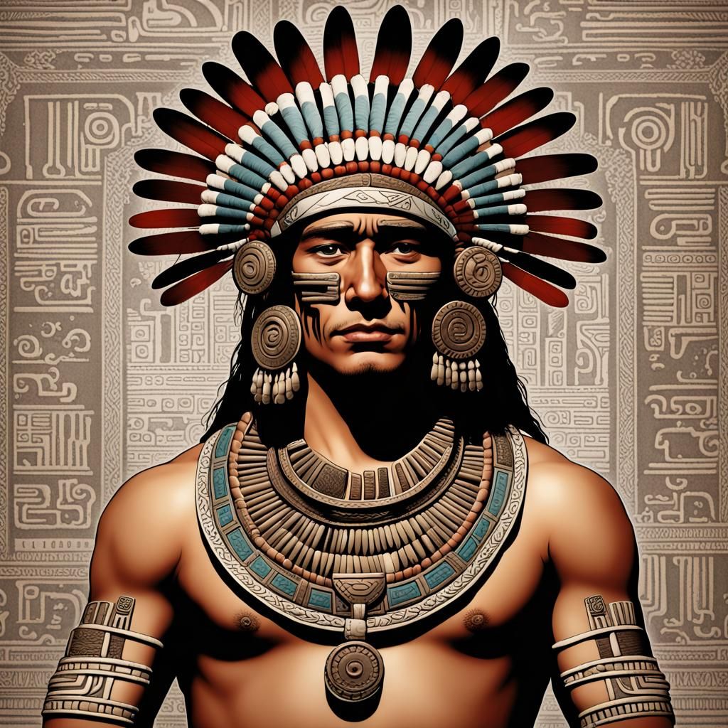 Aztec Man in the Information Age