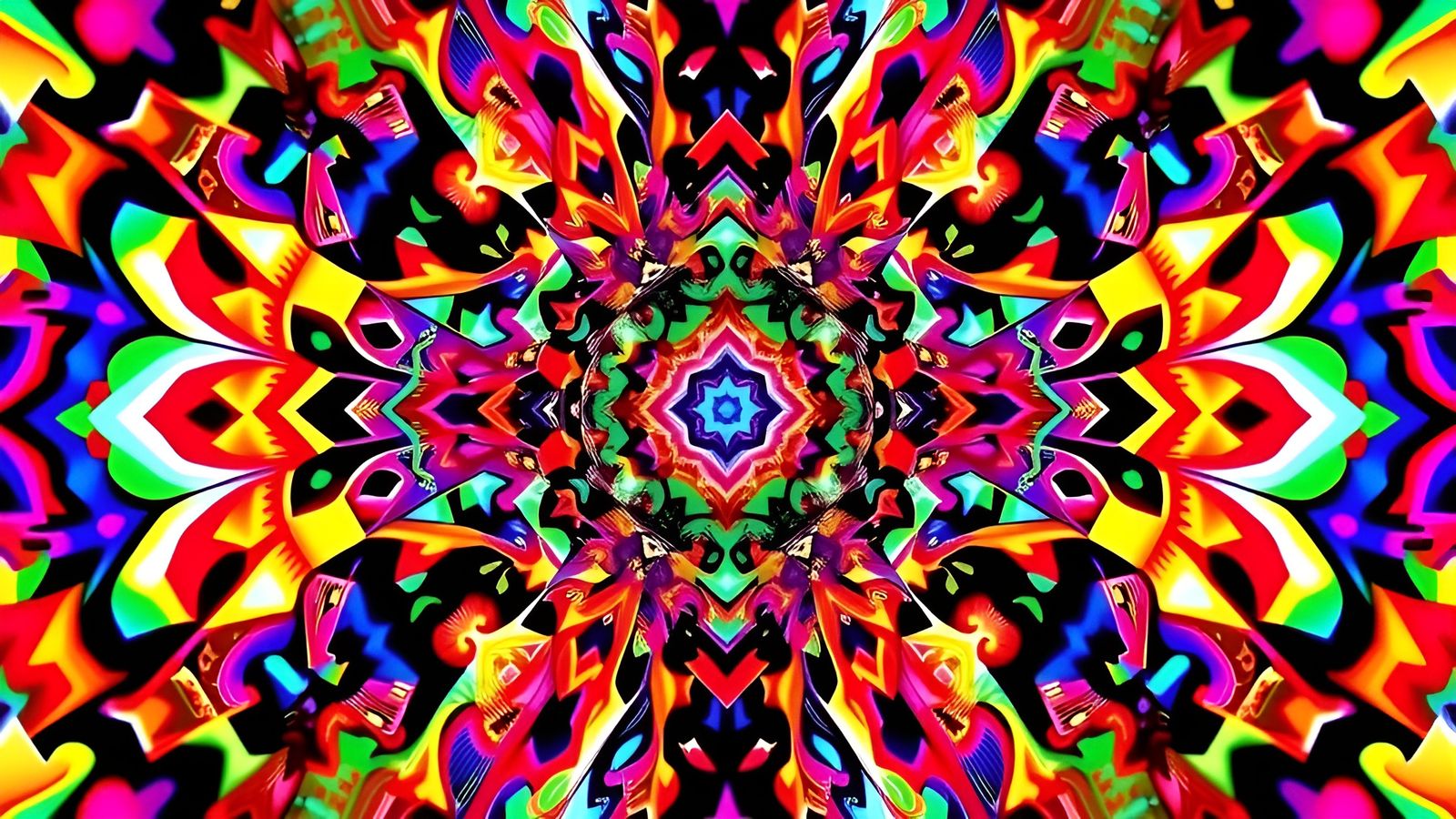 Surreal Cosmic Landscape with Repetitive Patterns and Visual...