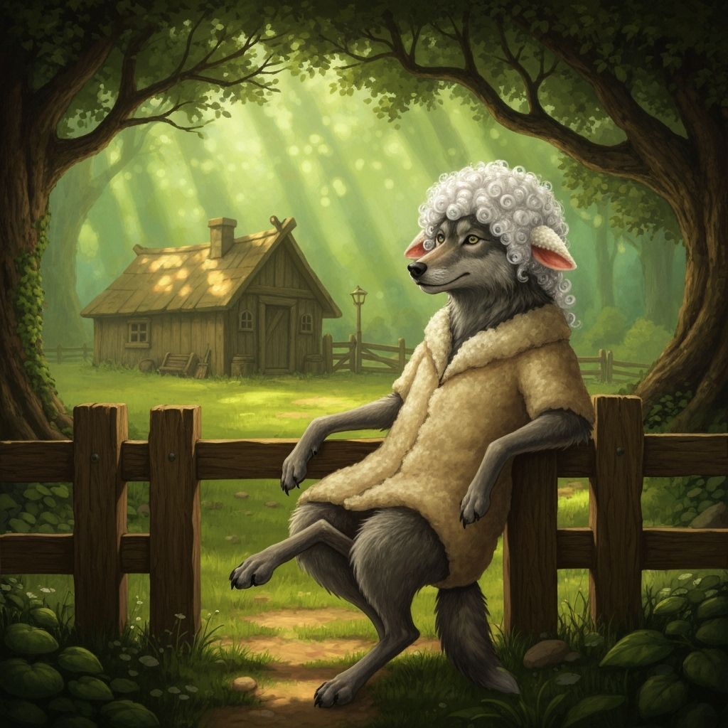 Wolf in Sheep's Clothing on Cozy Farm
