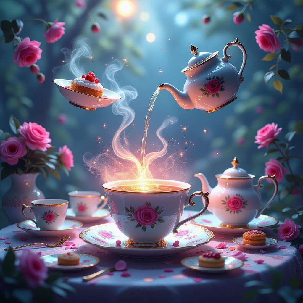 Magical Levitating Food and Glowing Desserts