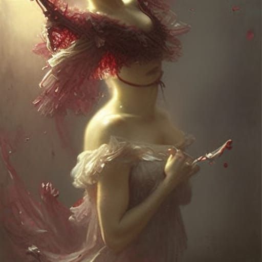 Horrific Sugar Plum Fairy in Doré Style