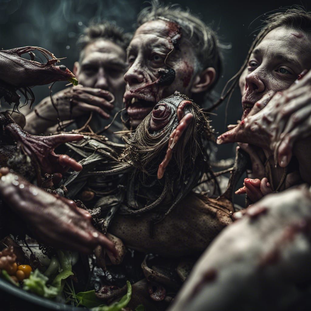 Sinister Macabre: Dead Birds Dancing at Dinner