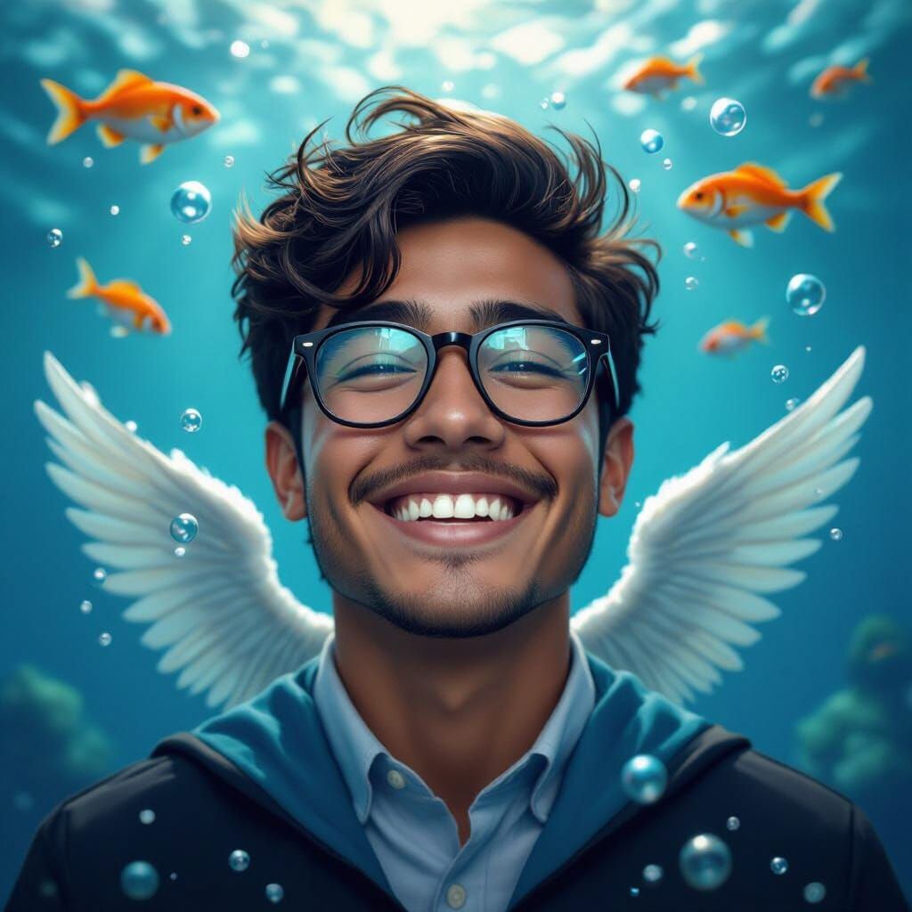 Peruvian Teen's Underwater Graduation Celebration