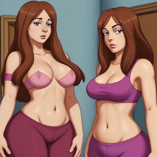 Meg Griffin with Exaggerated Proportions
