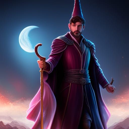 Chris Evans as Wizard with Dark Magic
