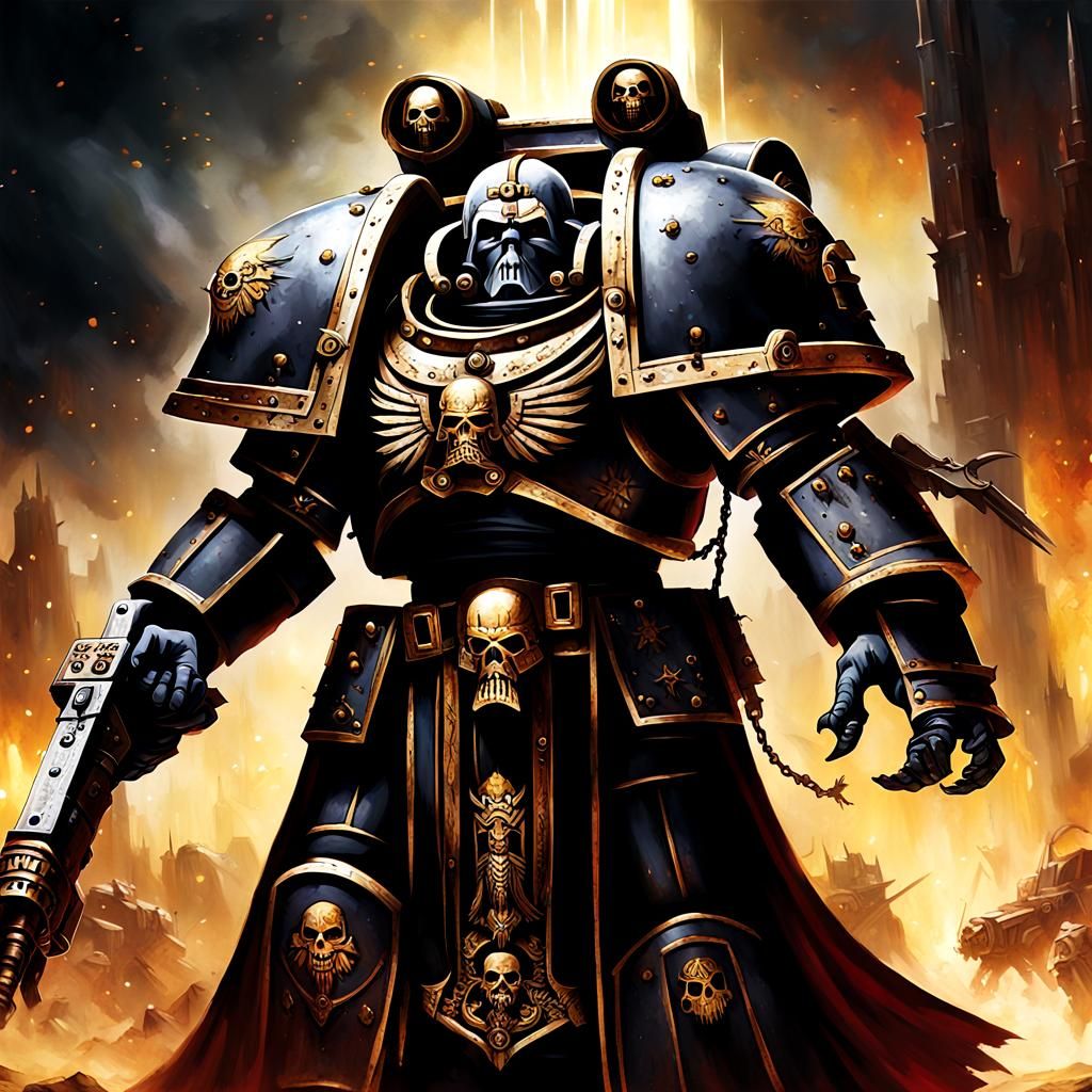 Warhammer 40K: Grimdark Emperor of Mankind