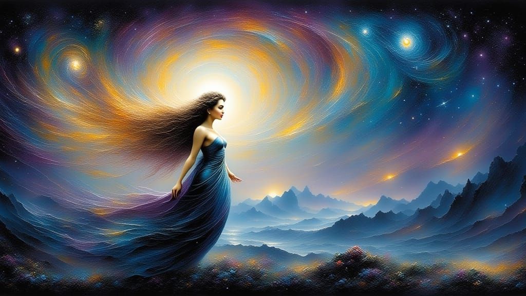 Latina Warrioress in Pino Flux Style