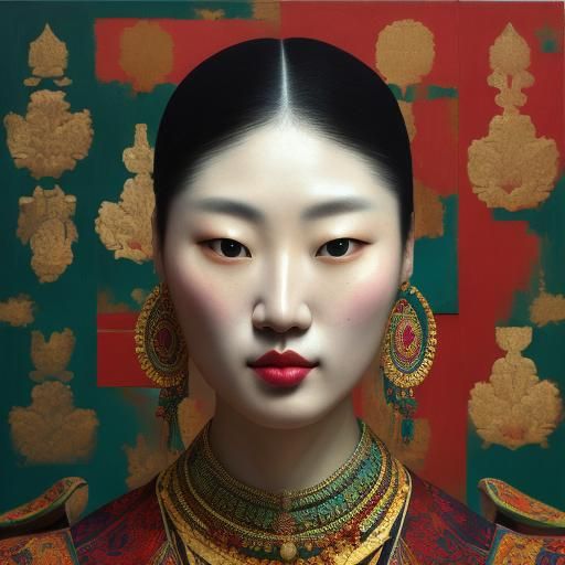 Korean Girls: Neoclassical Portraits in Diverse Styles