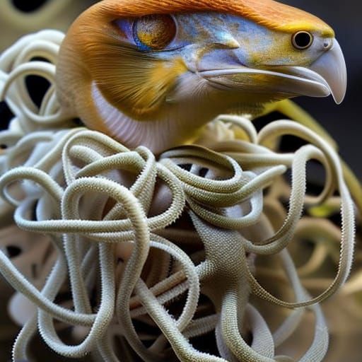 Squid with Oculus Tentacles