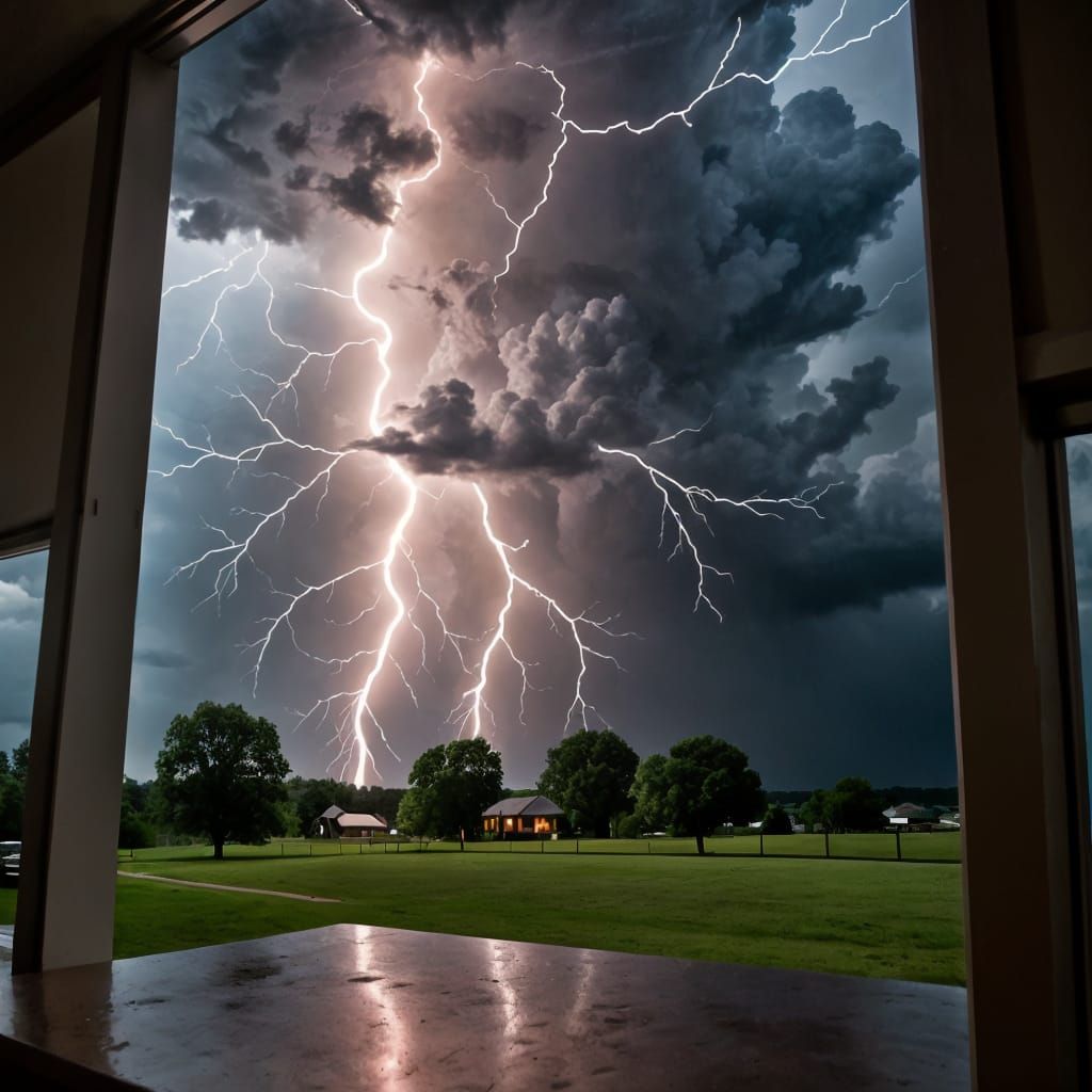 Thunderstorm Inside a Prism: Visual Abstraction