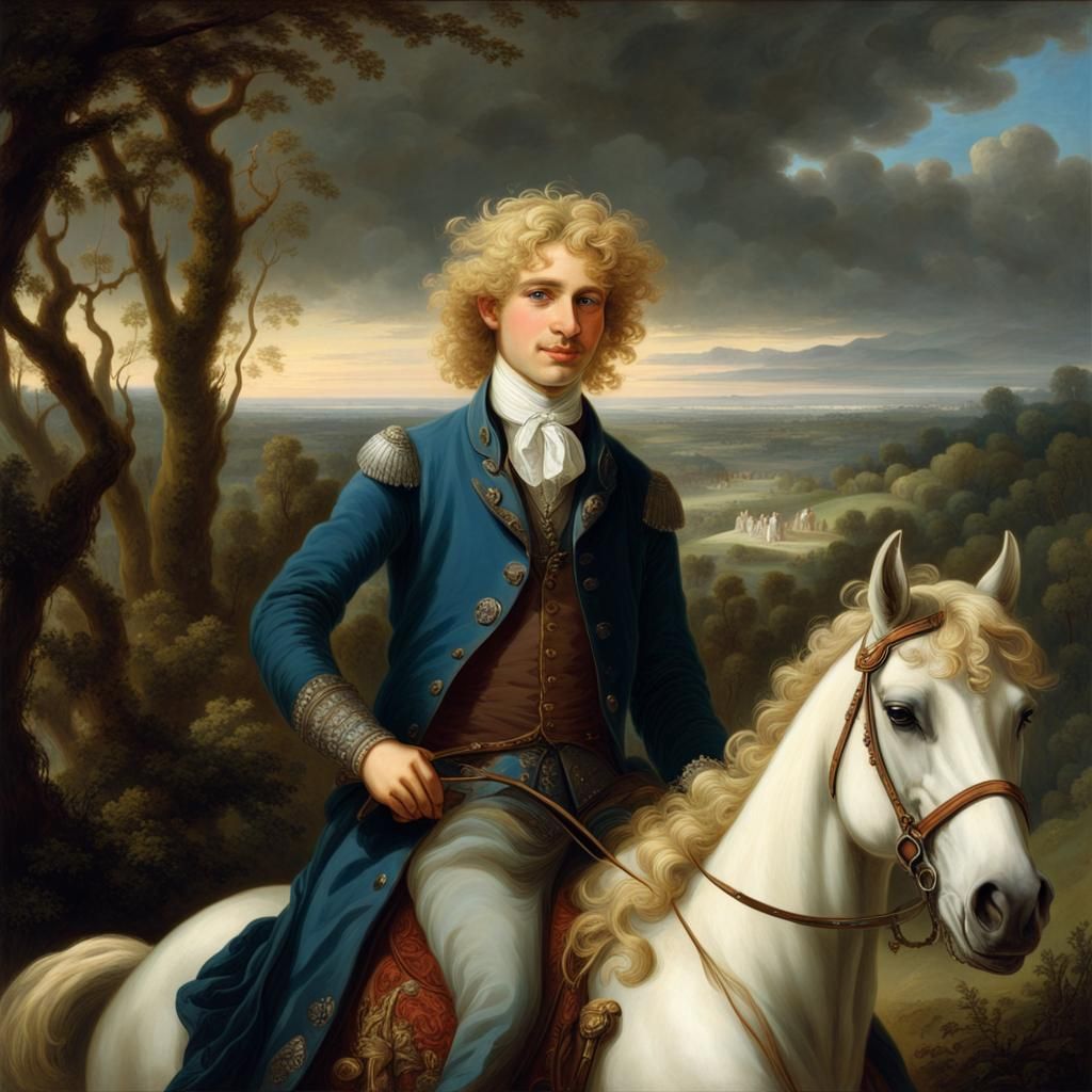 A charming young prince