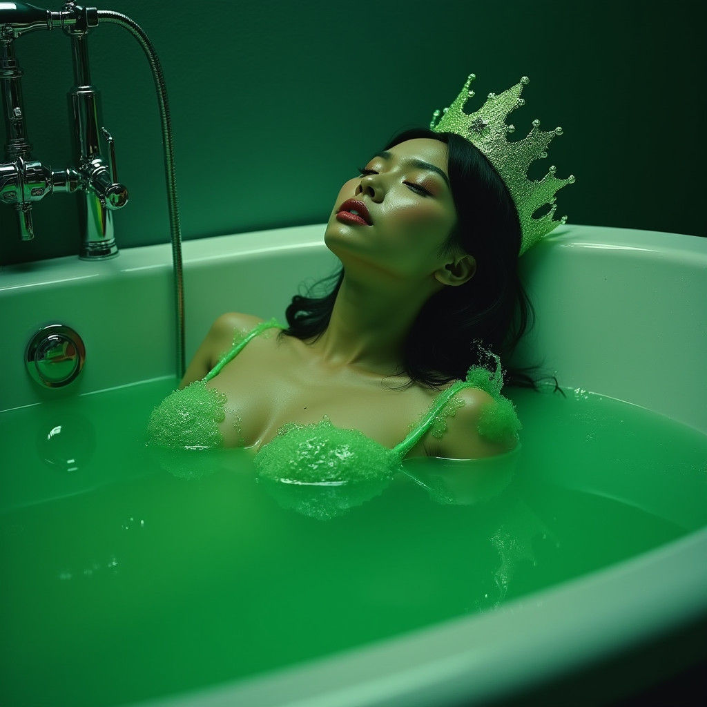 Green Slime Goddess: Cinematic Film Still