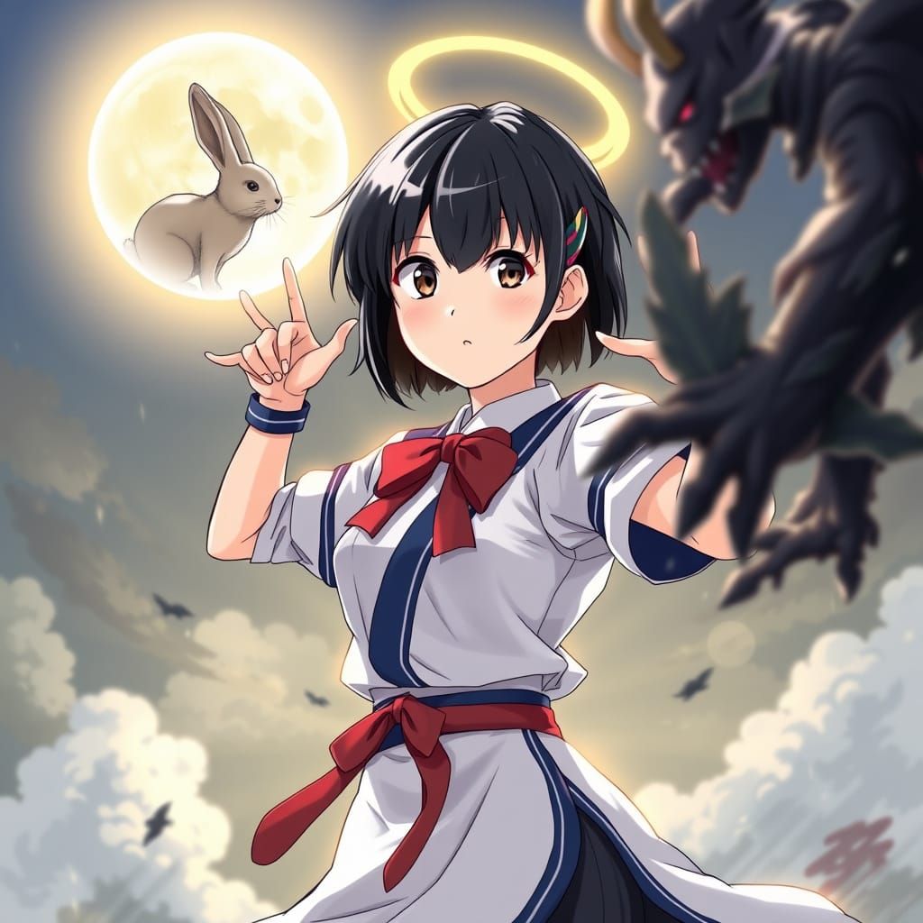 (Sailor Guardian) Moon Rabbit