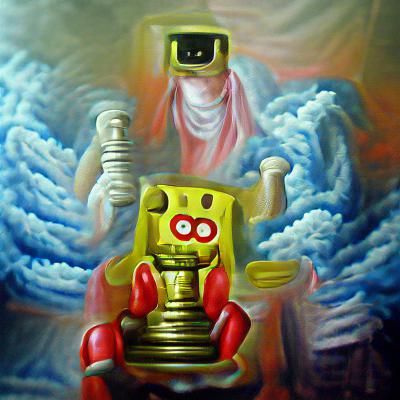 Robot Ascends to Heaven