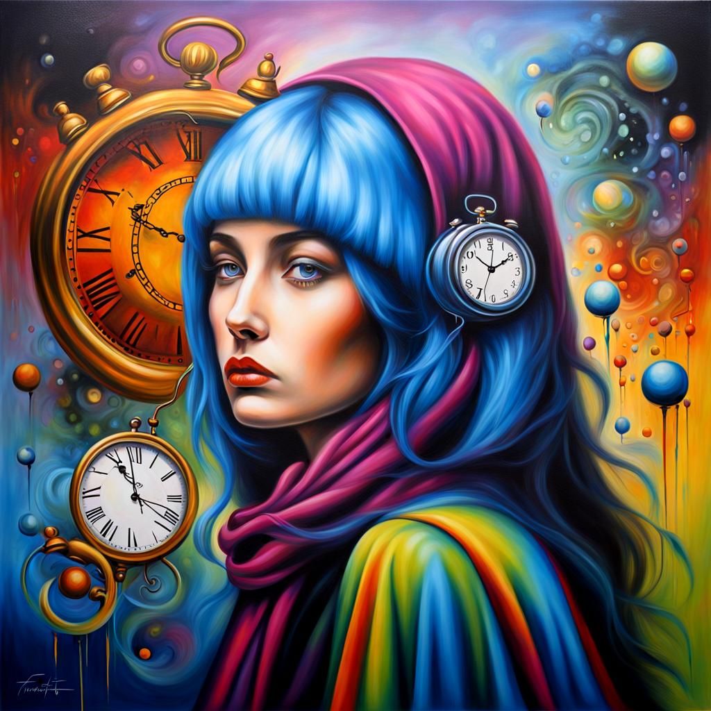 Muted Vibrant Colors in an Oil Painted Fantasy