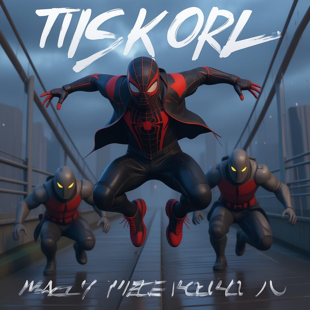 Mile Morales Battles Villains in Hyper-Realistic Game Scene