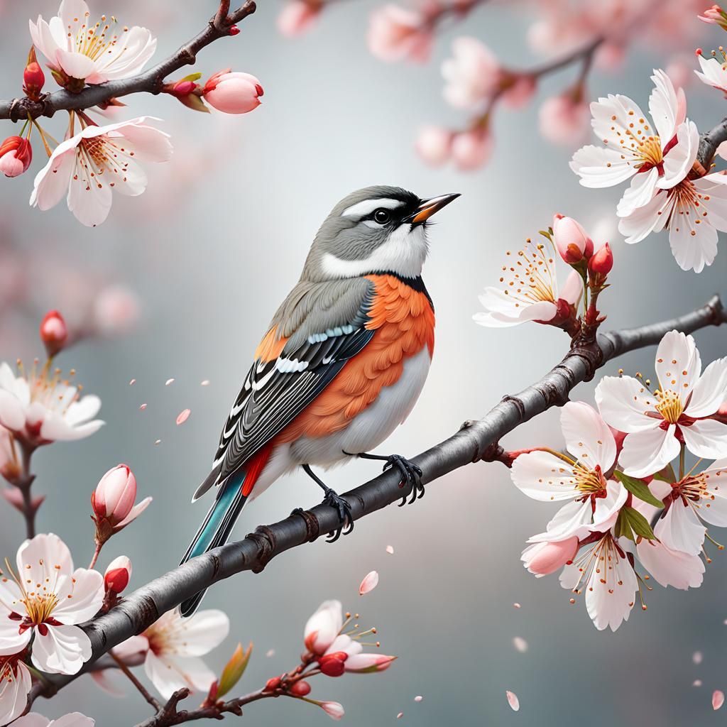 a small bird