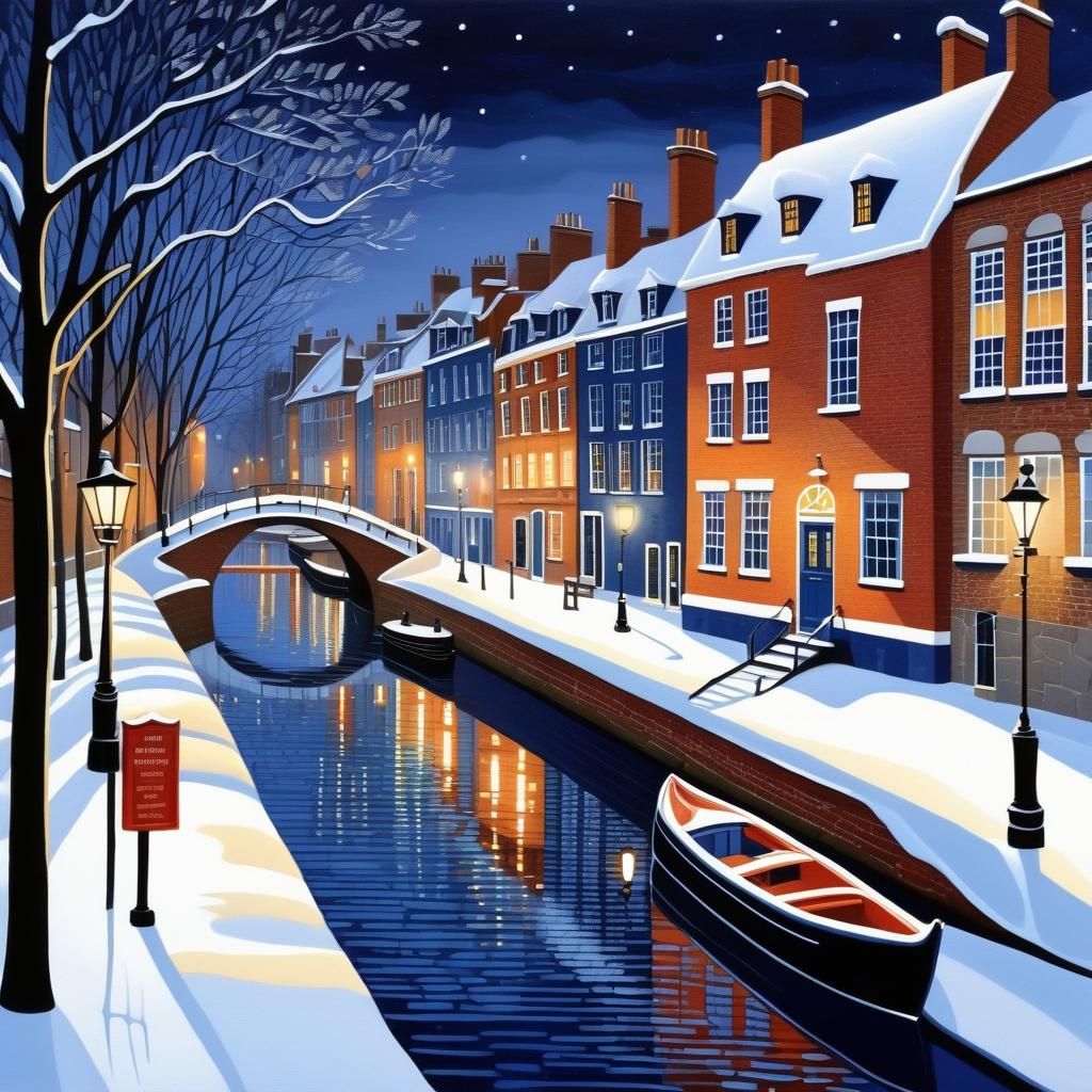 Winter Canalside