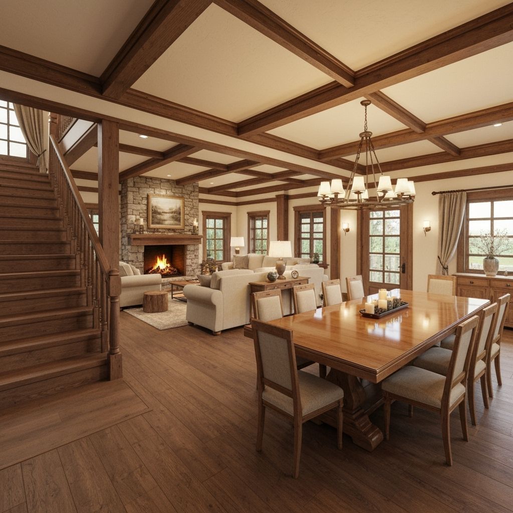 Inviting Multi-Generational Home with Cozy Interiors