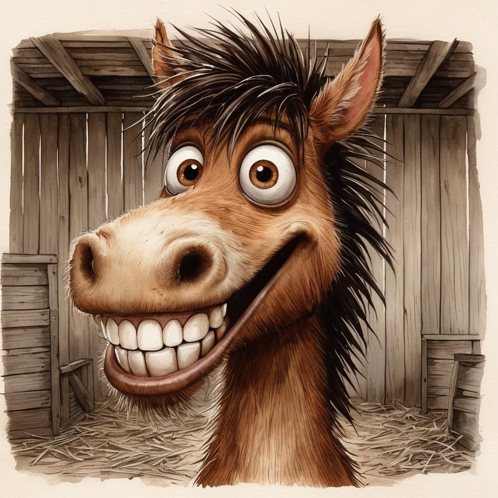 Goofy Horse