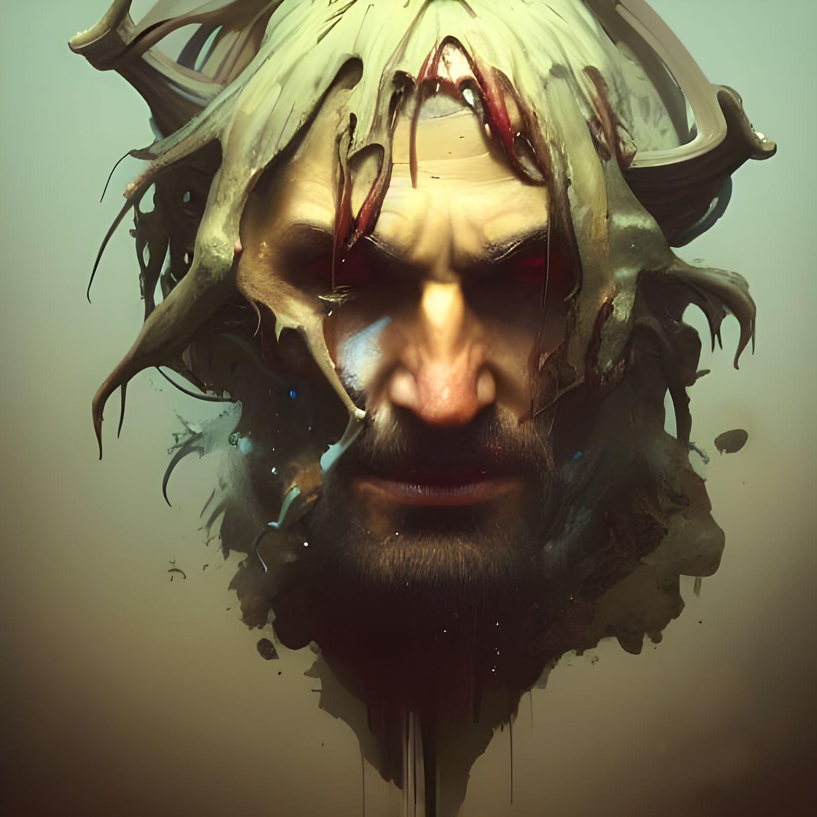 Cannibal Portrait in Dynamic Lighting, Trending Artstation S...