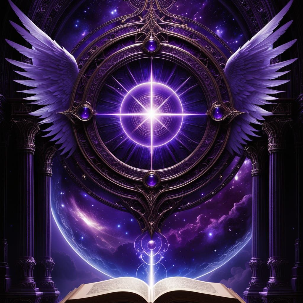 Gothic Concept Art of Heaven from Book of Enoch