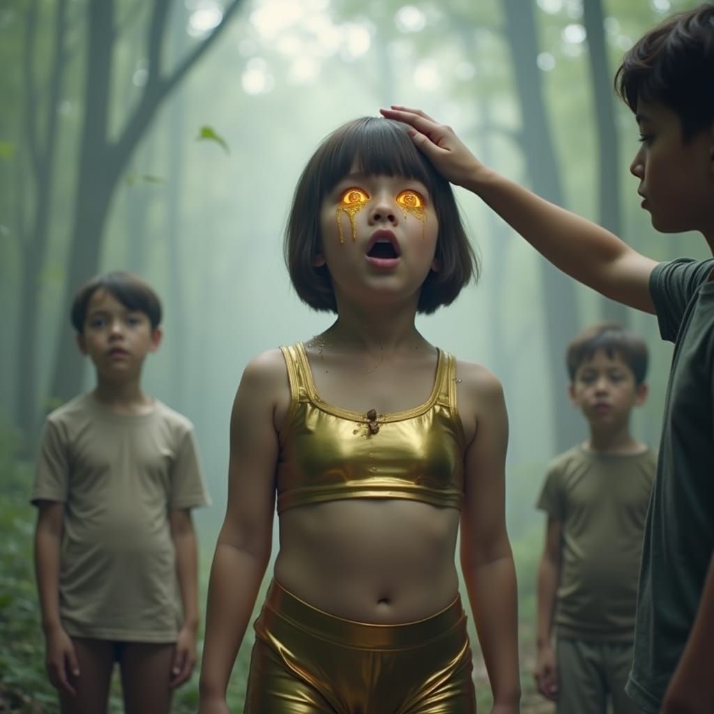 Mystical Forest Hypnosis in Cinematic Style