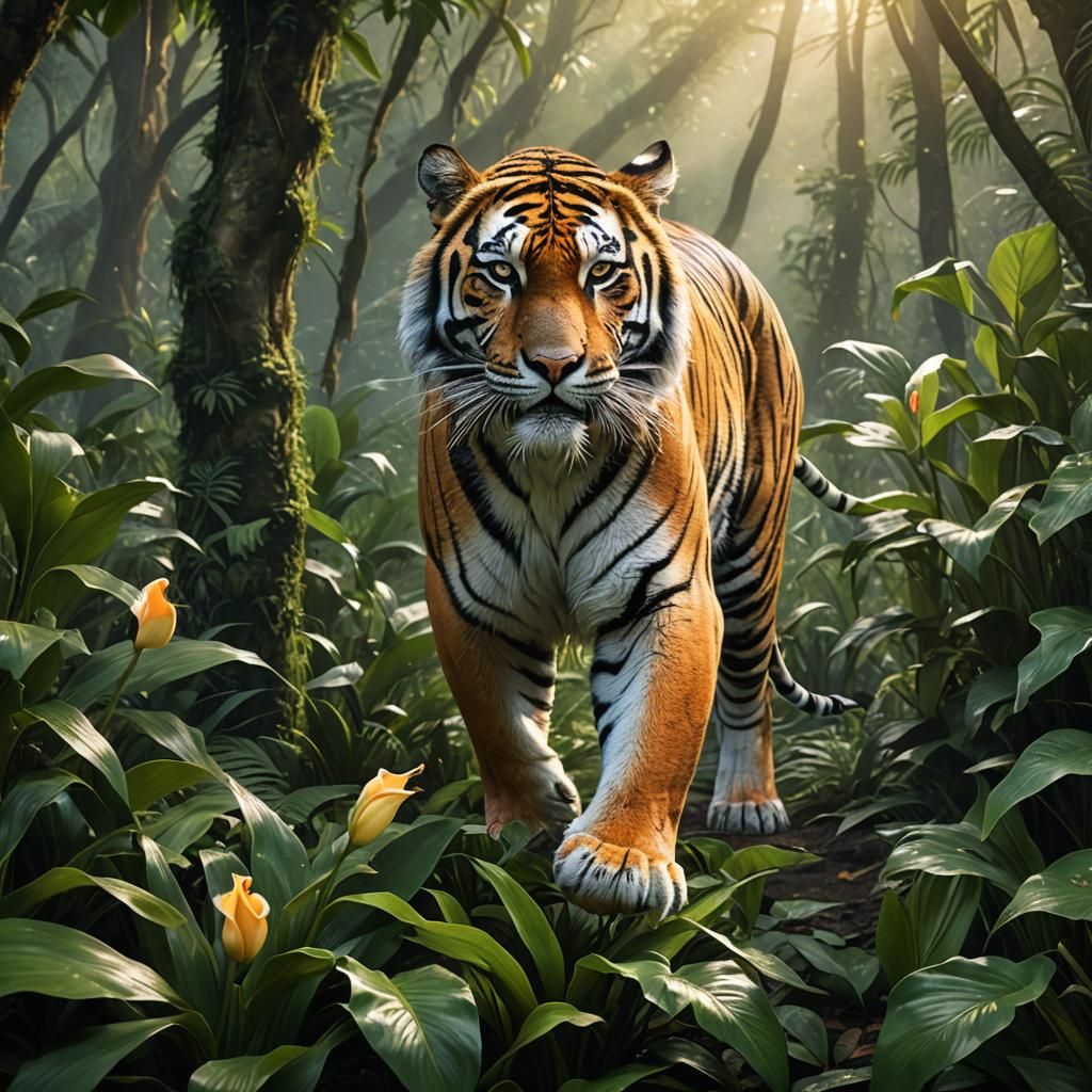 Create a highly detailed and realistic image in 8k, high-res...