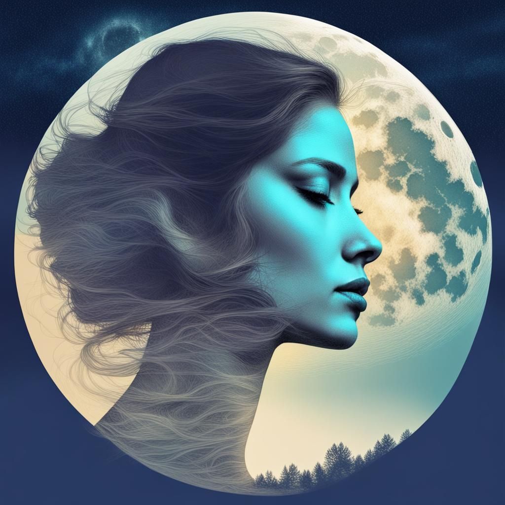 Moonlit Portrait