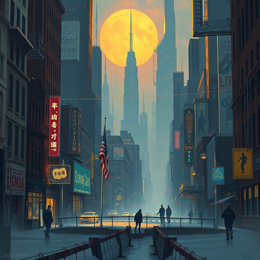 Futuristic Mechanical Animation Concept Art