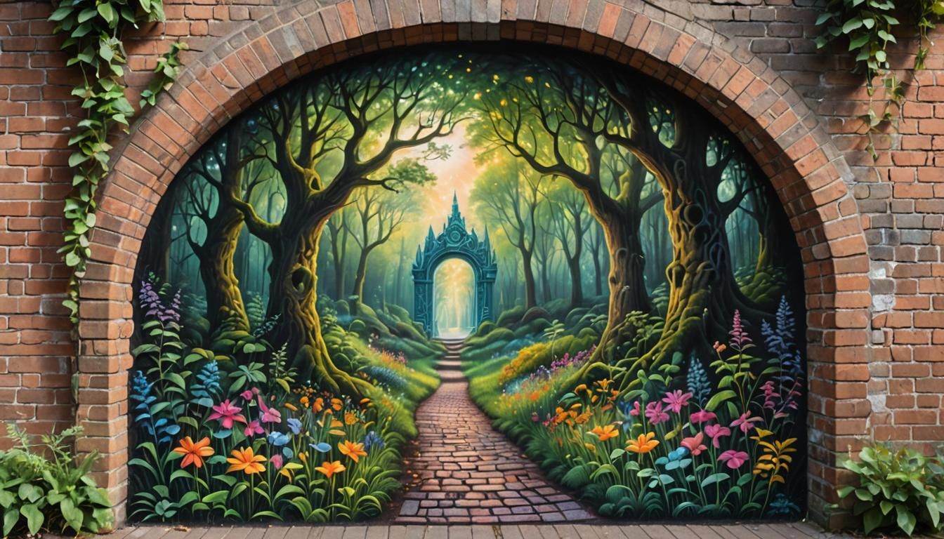 The Magical Forest Chalk Portal