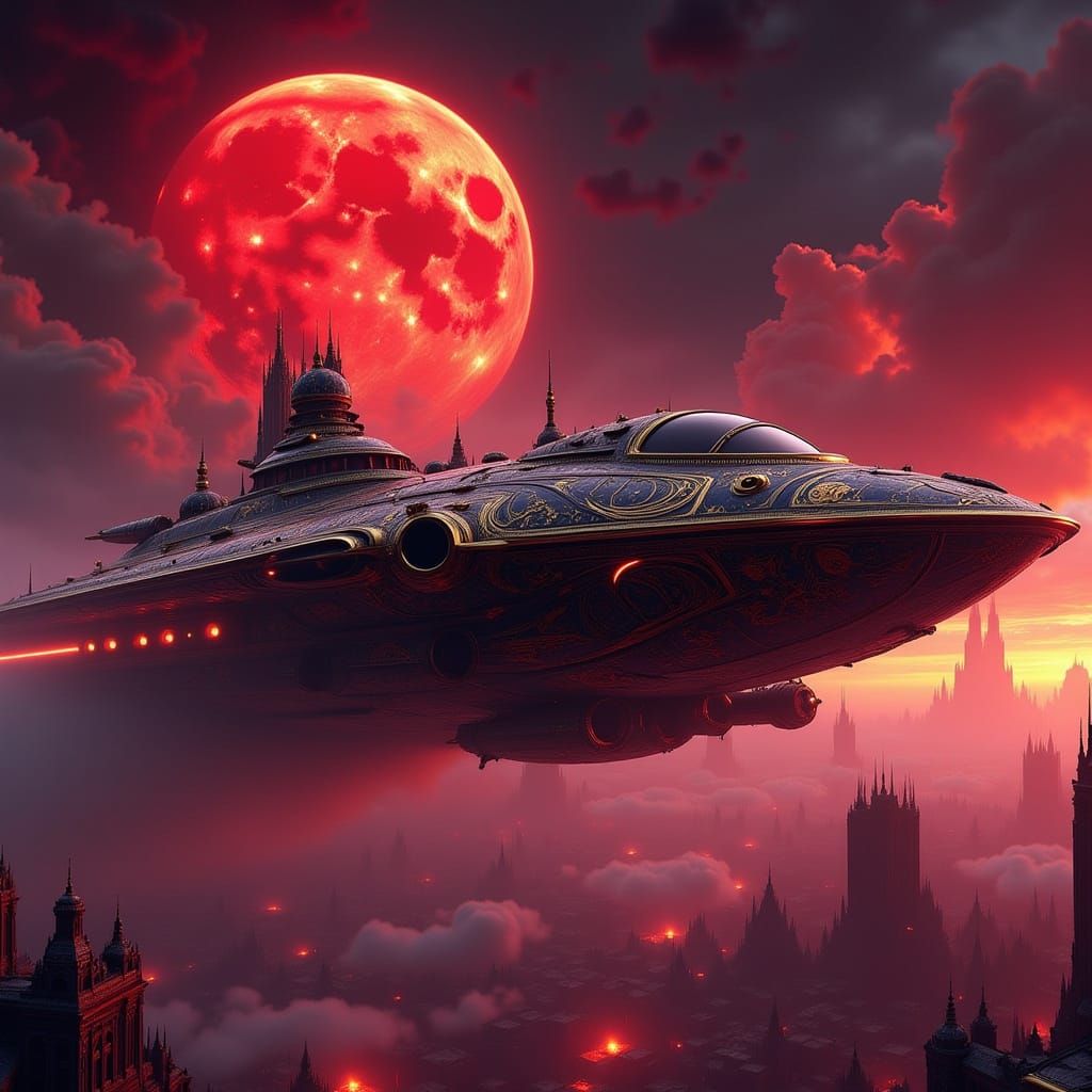 Astronaut Drives Supernatural Muscle Car in Space