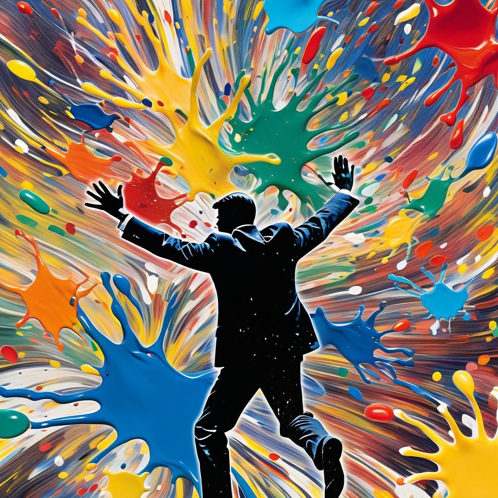 Explosion of Color: Surrealist Abstract Expressionism