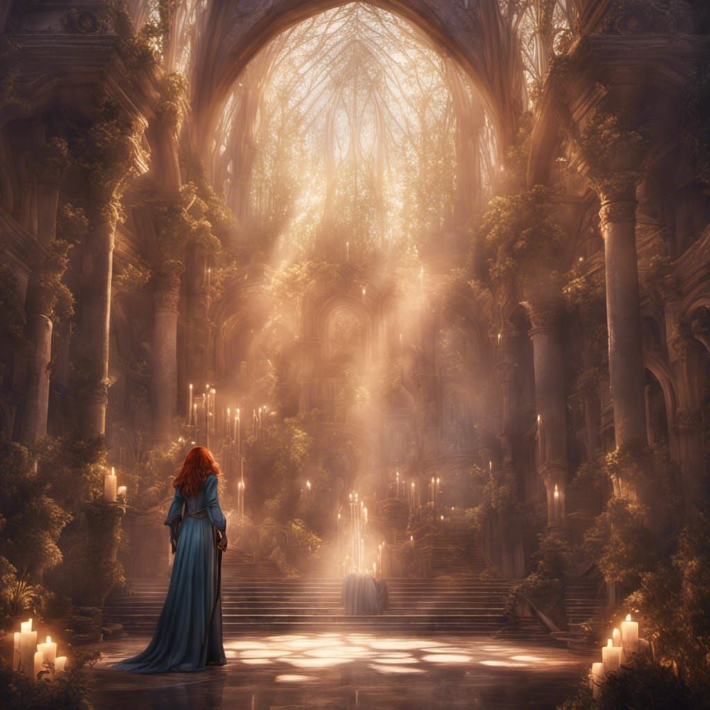Enchanting Shallan Davar Digital Illustration in 8k