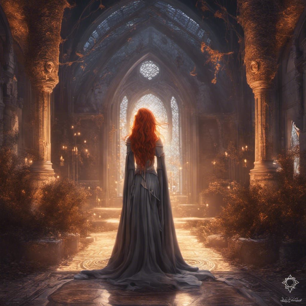 Enchanting Shallan Davar Digital Illustration in 8k
