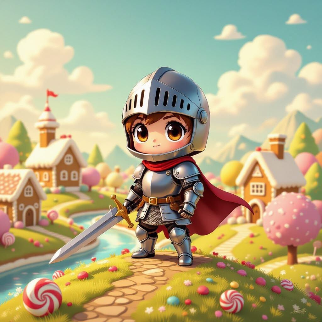 Chibi Knight's Candy Kingdom Adventure