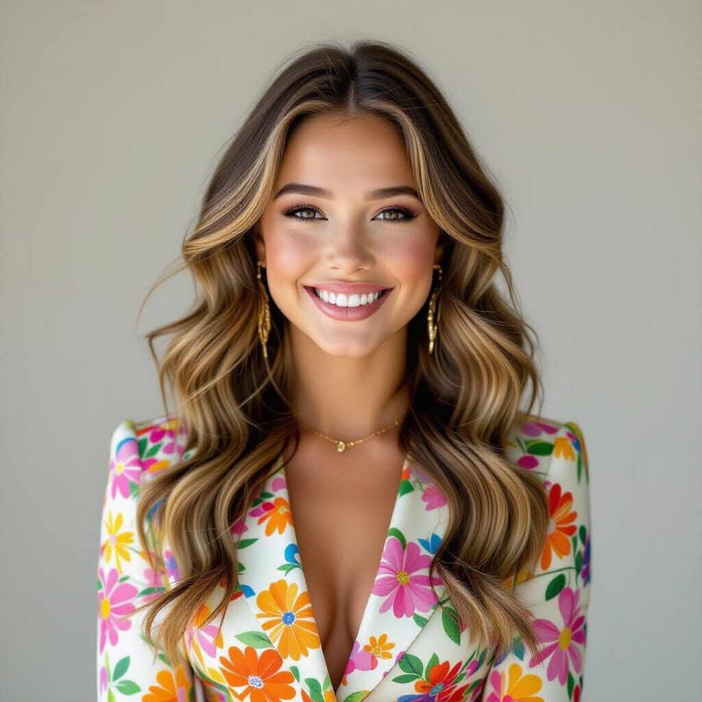 Mackenzie Ziegler Studio Portrait in Photorealistic Style