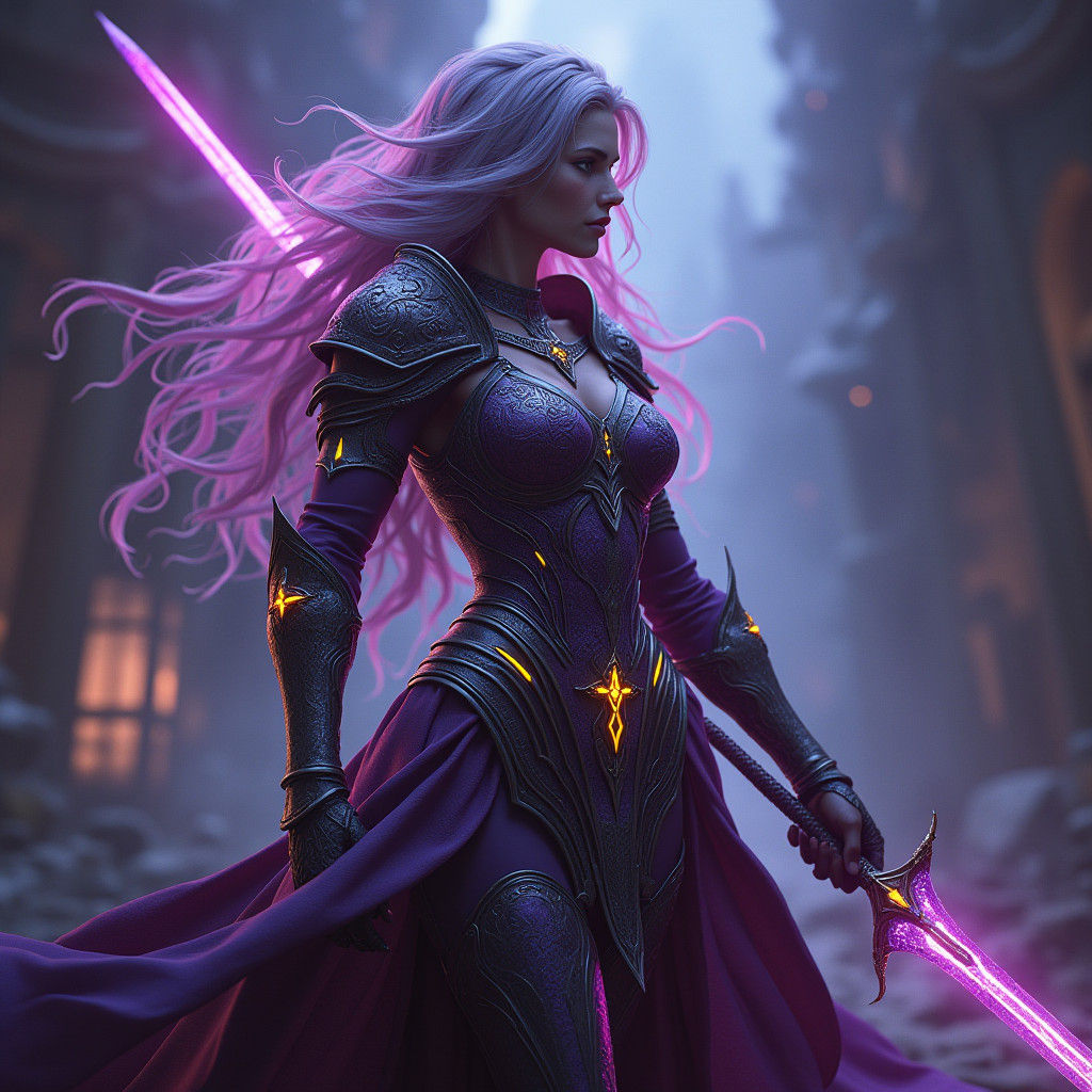 Female Holy Knight 1