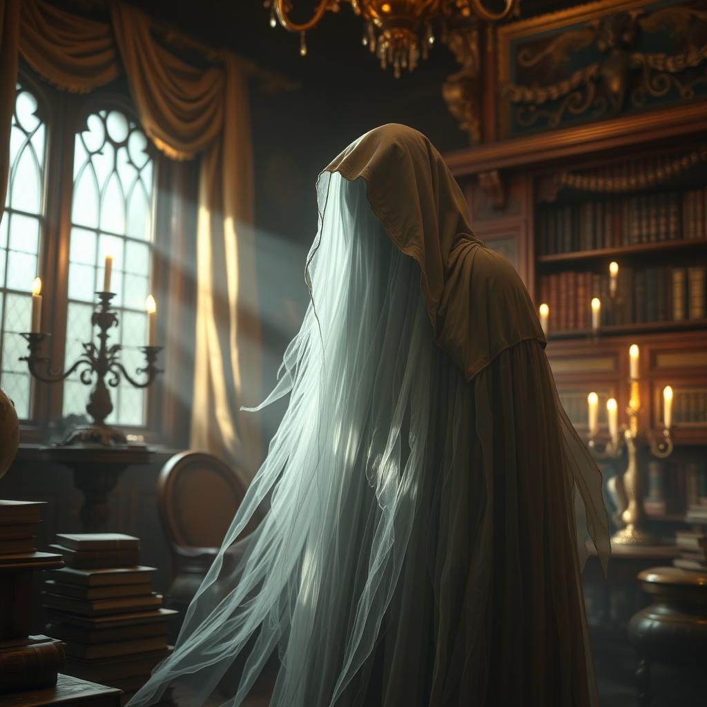 Ghost of Christmas Past Visits Scrooge: Photography