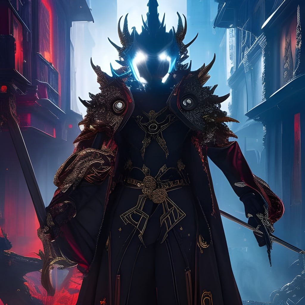 Psychotic Voodoo Madman and Gothic Dragon Knight