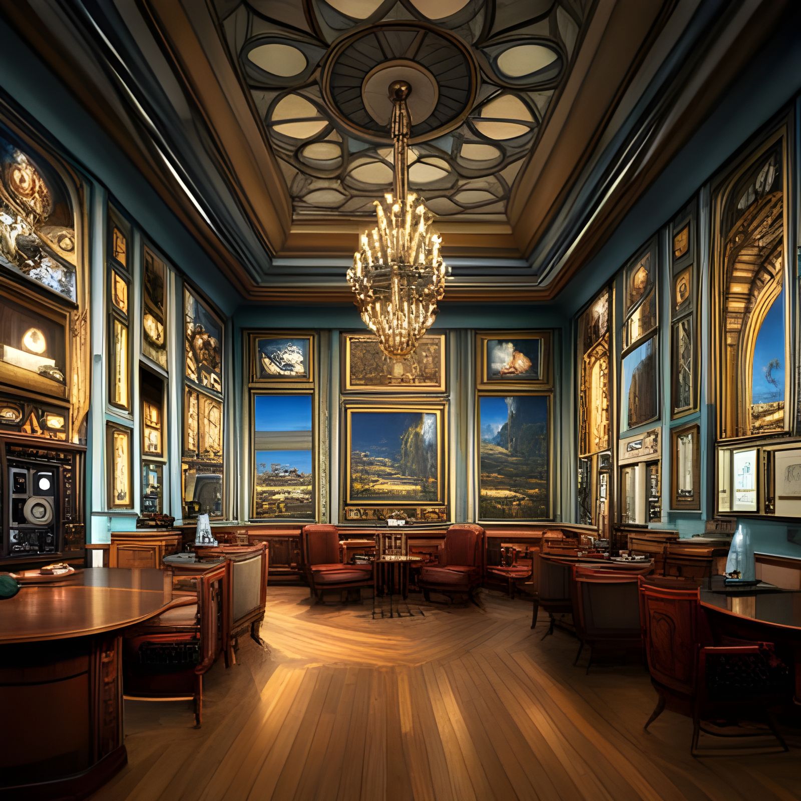 USS NIGHT CAFE: Hyperrealistic Lounge in Unreal Engine