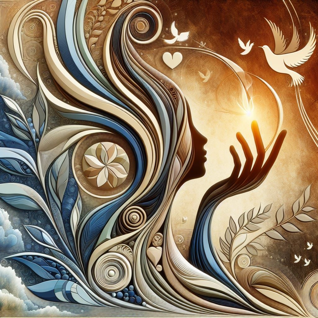 Surreal Ascension Sculpture Celebrates Unity and Harmony