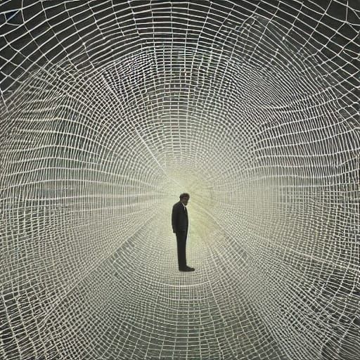 Surreal Double Exposure Masterpiece in Photorealistic Style