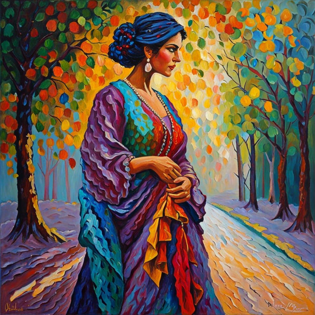 The Gypsy woman